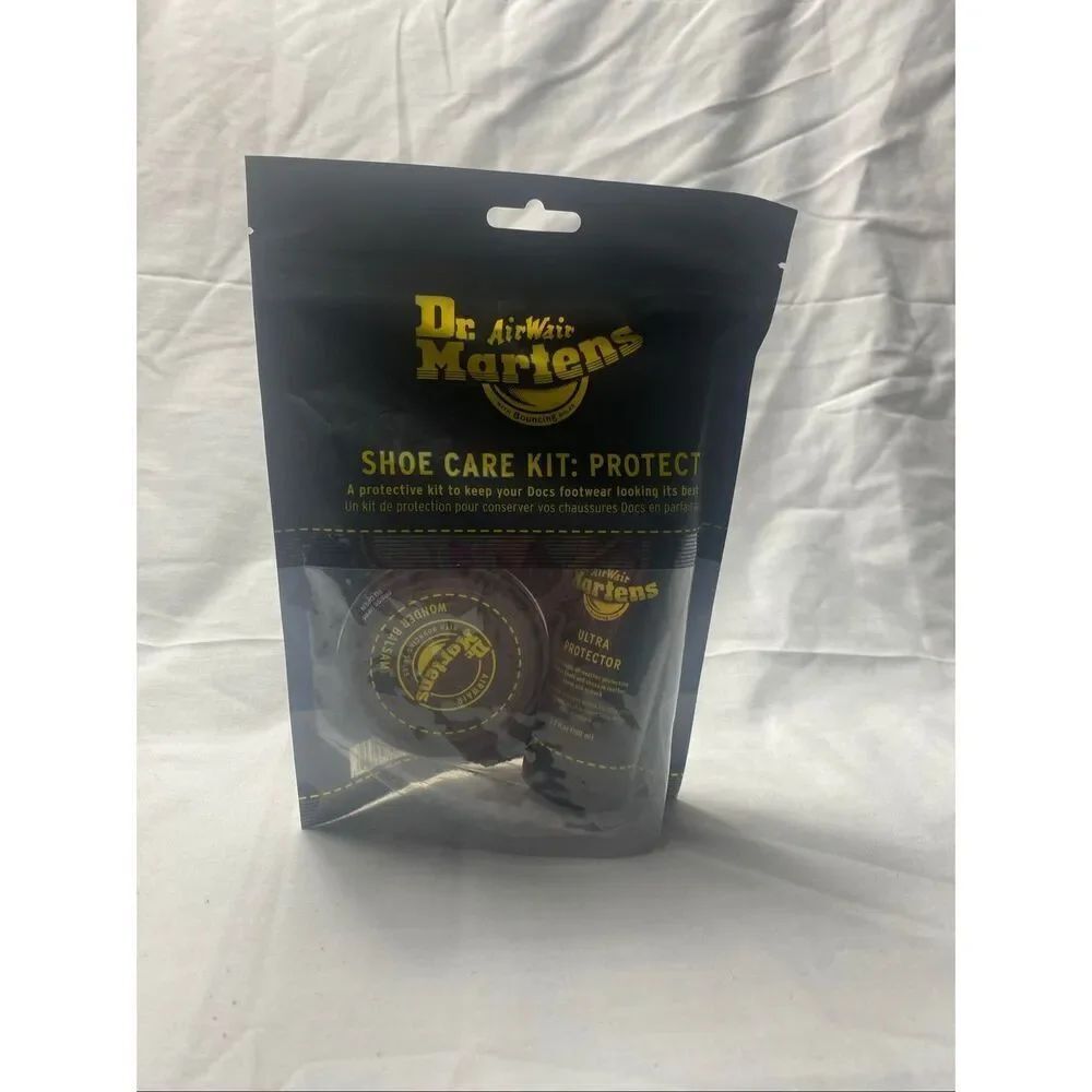 Dr Martens Protect Care Kit Shoe Care Leather Black Unisex OS Clean Classic NIP